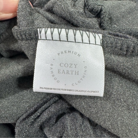 Cozy Earth Brushed Bamboo Jogger Pants Grey - Picture 5 of 9
